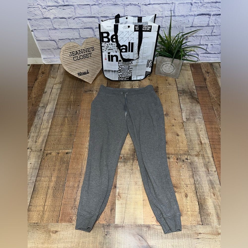 Lululemon Warm Down Jogger Ii *28" Heathered Core Medium Grey